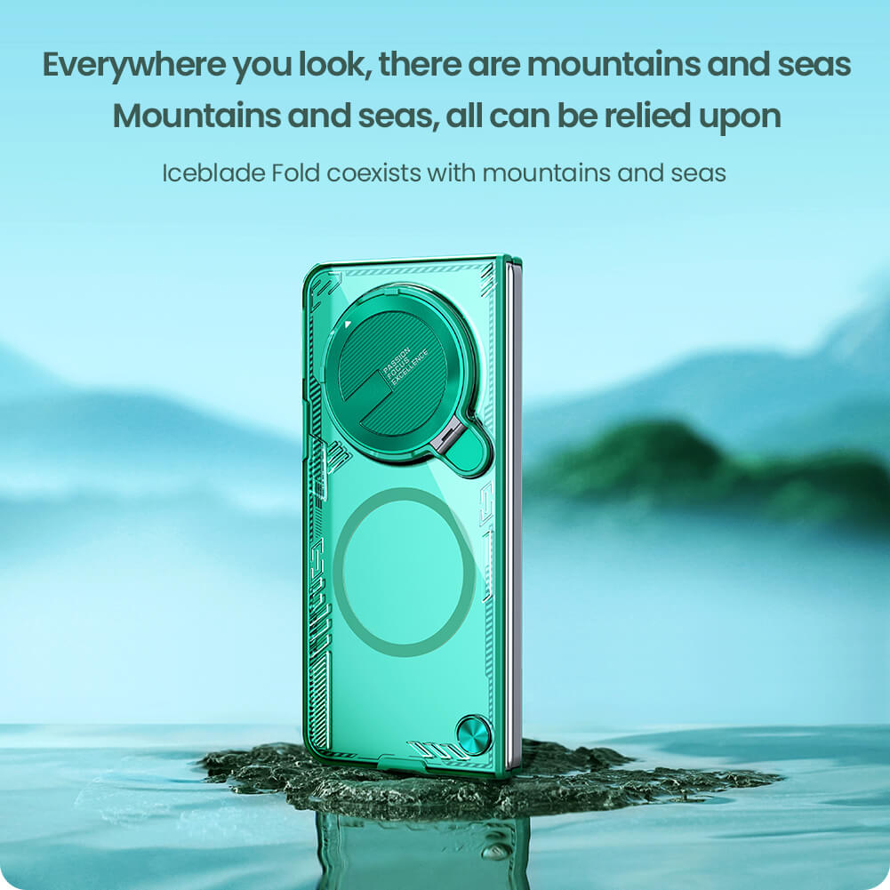 Чехол-крышка NILLKIN для Oppo Find N5 (серия Iceblade Fold Magnetic)